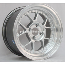 15x8 ET20 4x100 Silver alloy wheels